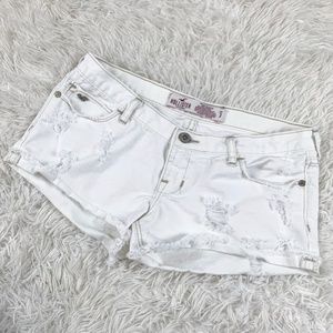 Hollister White Shorts